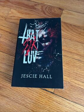 Hate Sir Luv by Jescie Hall - Black & Red Paperback